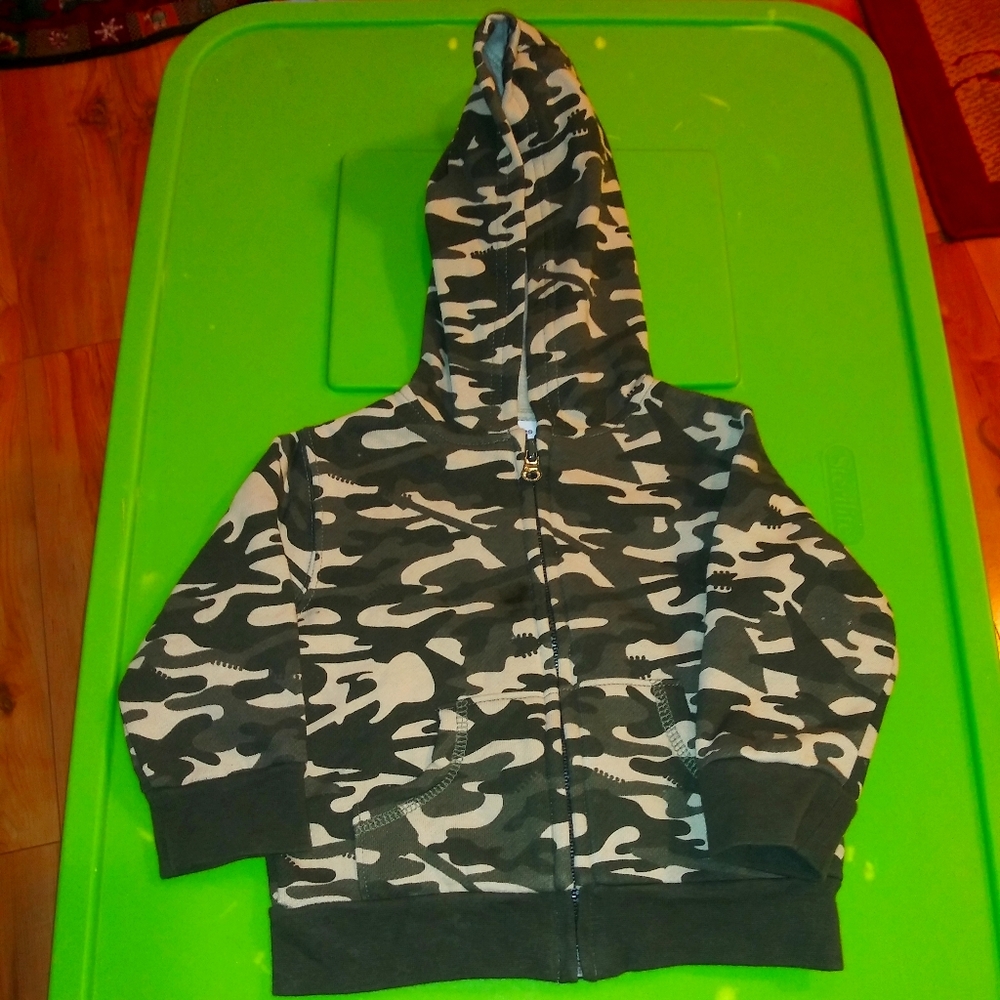 Rock N' Roll Camouflage Hoodie